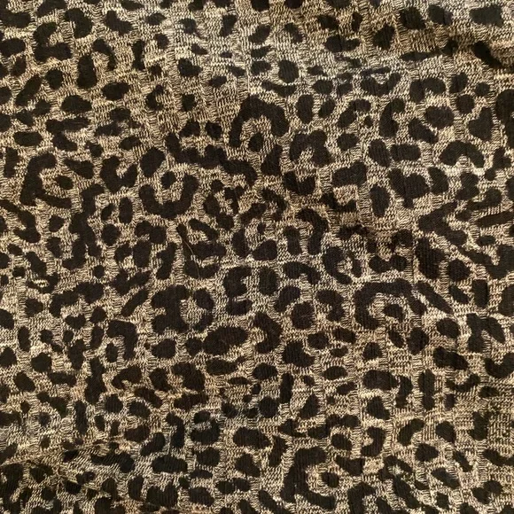 Ladies animal print midi dress in black & gray - Picture 10 of 12